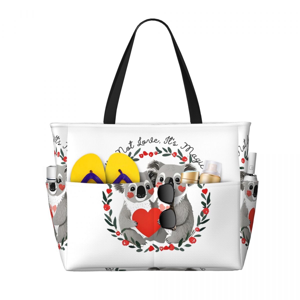 Yoga Fitness Merch - Sac de plage Koala Bear «