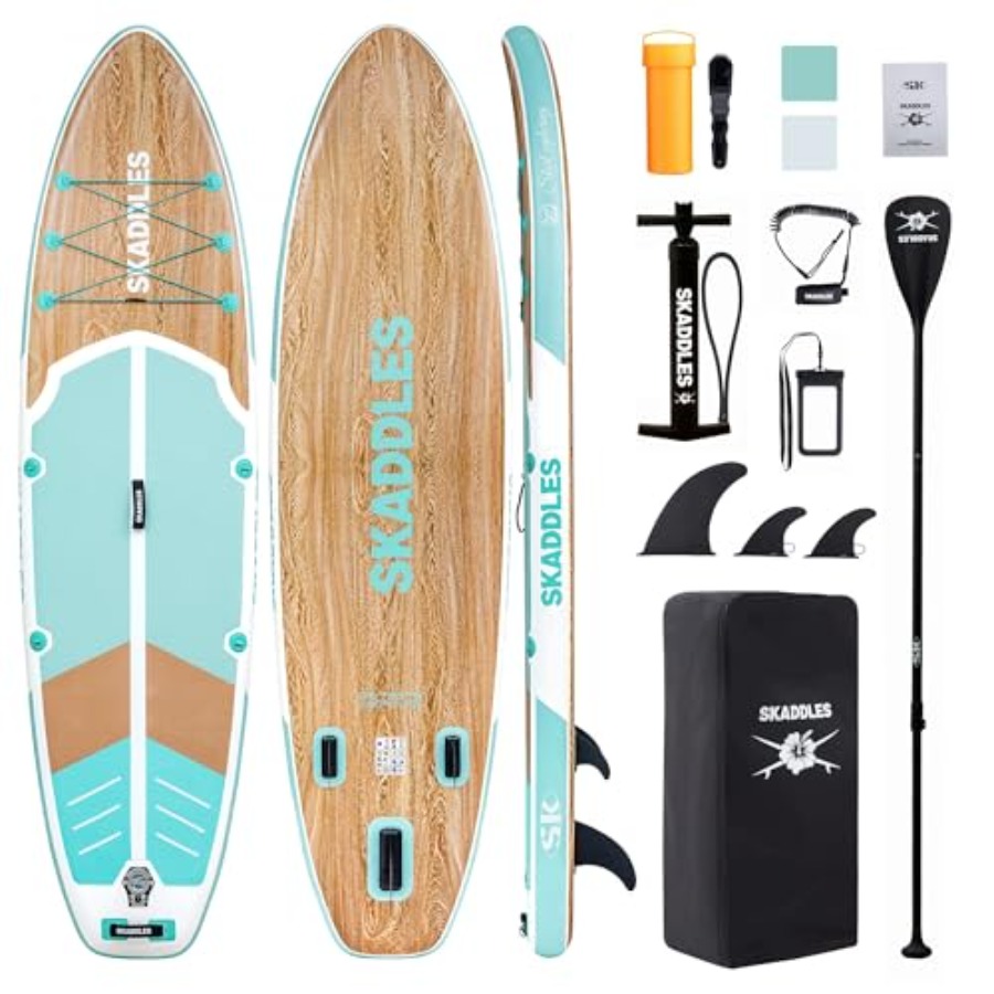 Yoga Fitness Board - Planche de paddle gonflable pour la