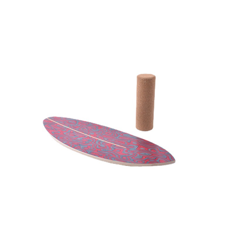 Yoga Fitness Board - Planche d'équilibre en bois à haute