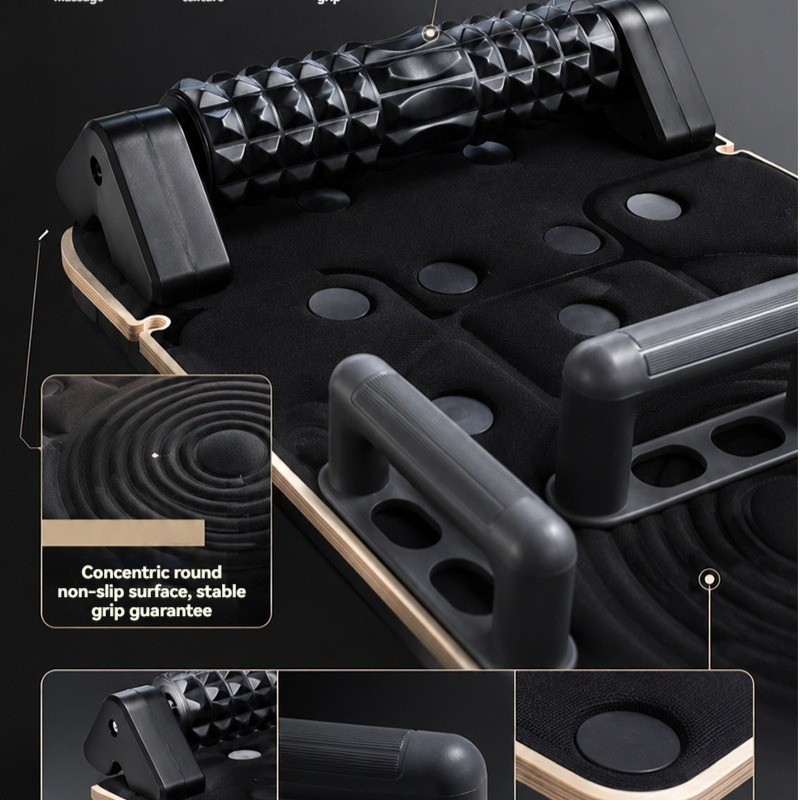 Yoga Fitness Board - Plateforme d'entraînement Pilates pliable multifonctionnelle pour