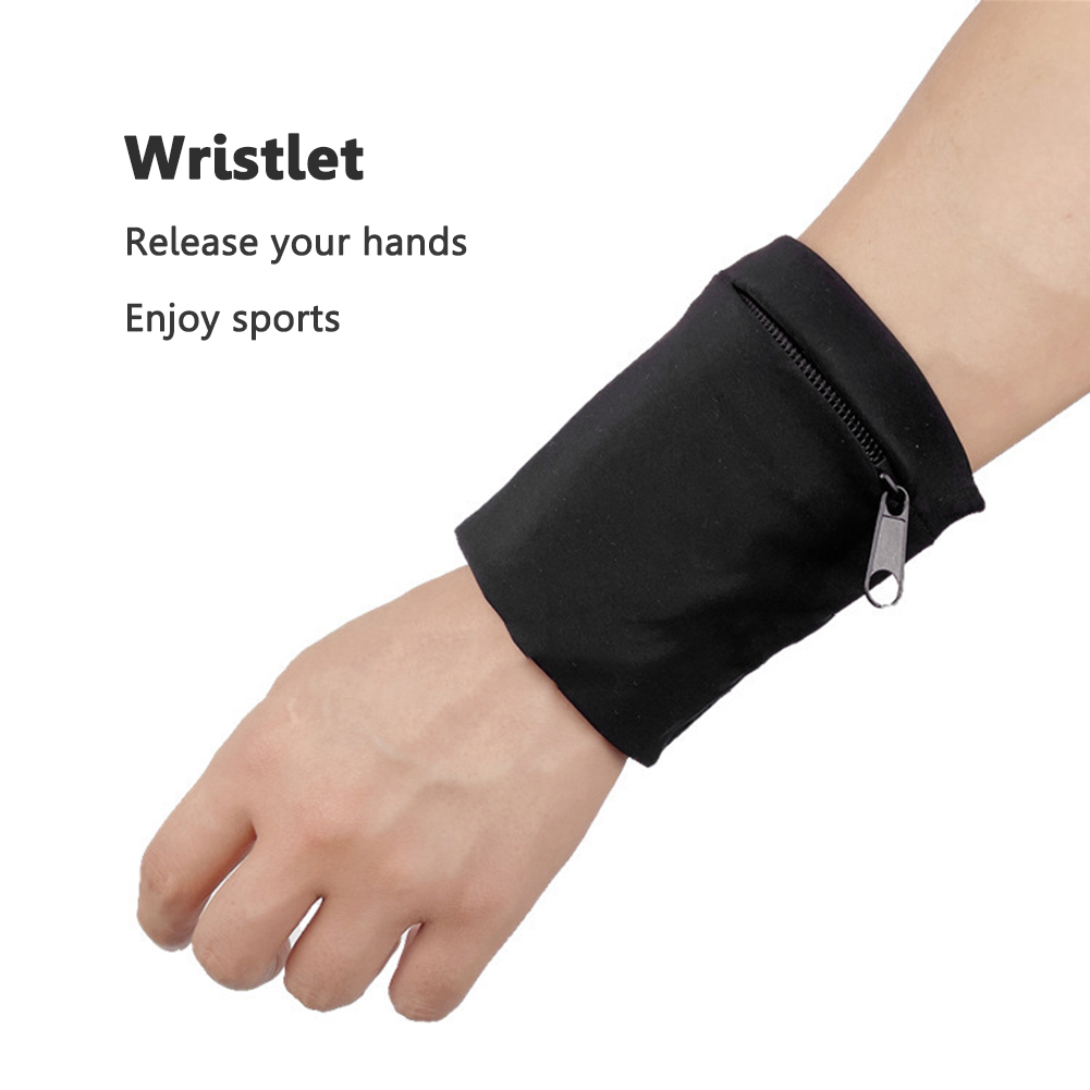 Wrist Wraps Fitness - Sac à bras à fermeture éclair