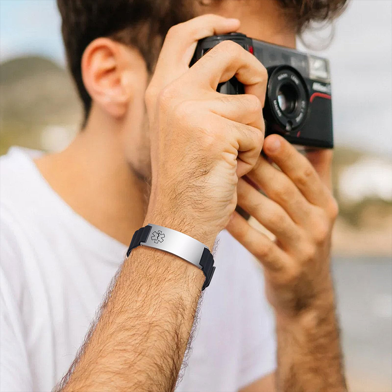 Bracelet d'identification médi - Fitness Tracker Band avis et prix