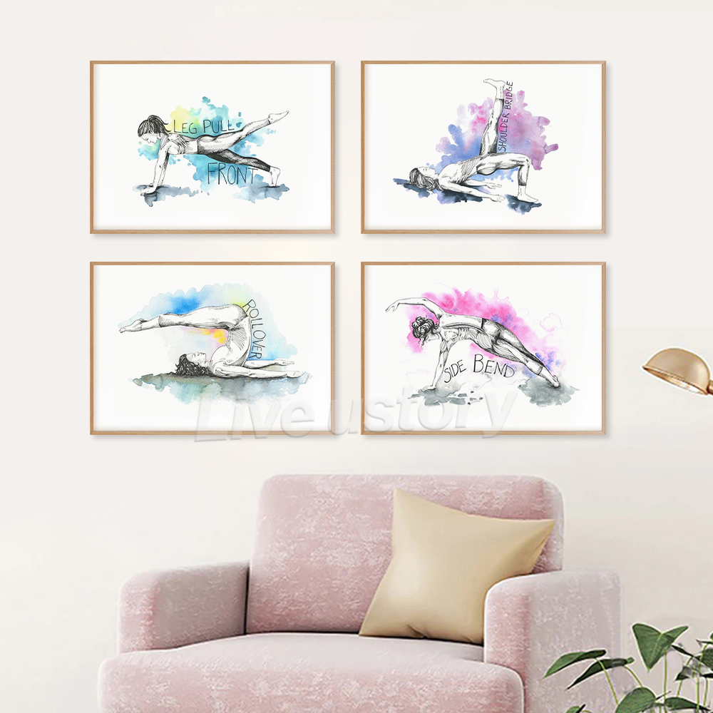 Tableau d'entraînement de Yoga - Yoga Fitness Images avis et prix