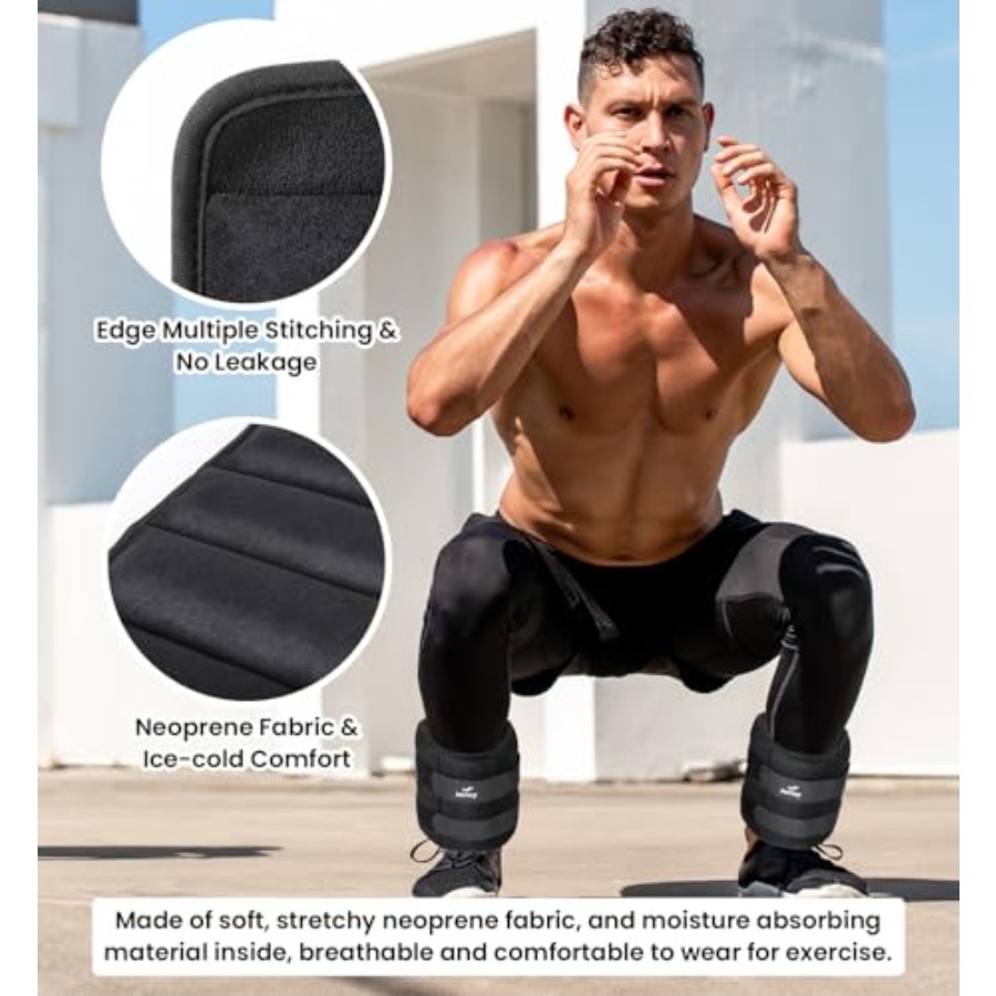 Lests de cheville pour la phys - Ankle Weights avis et prix