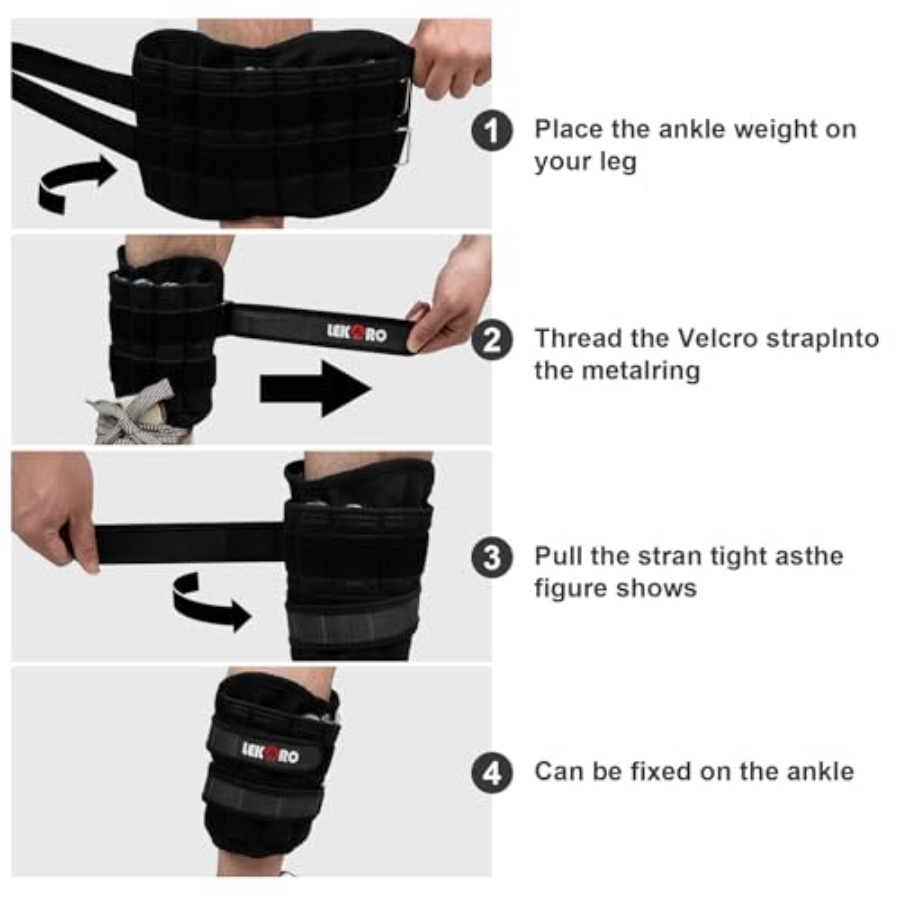 Poids pour chevilles et poigne - Ankle Weights avis et prix
