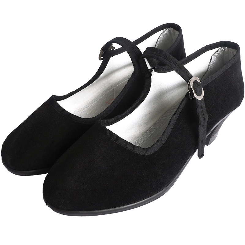 Chaussures en flanelle noire p - Yoga Fitness Teacher avis et prix