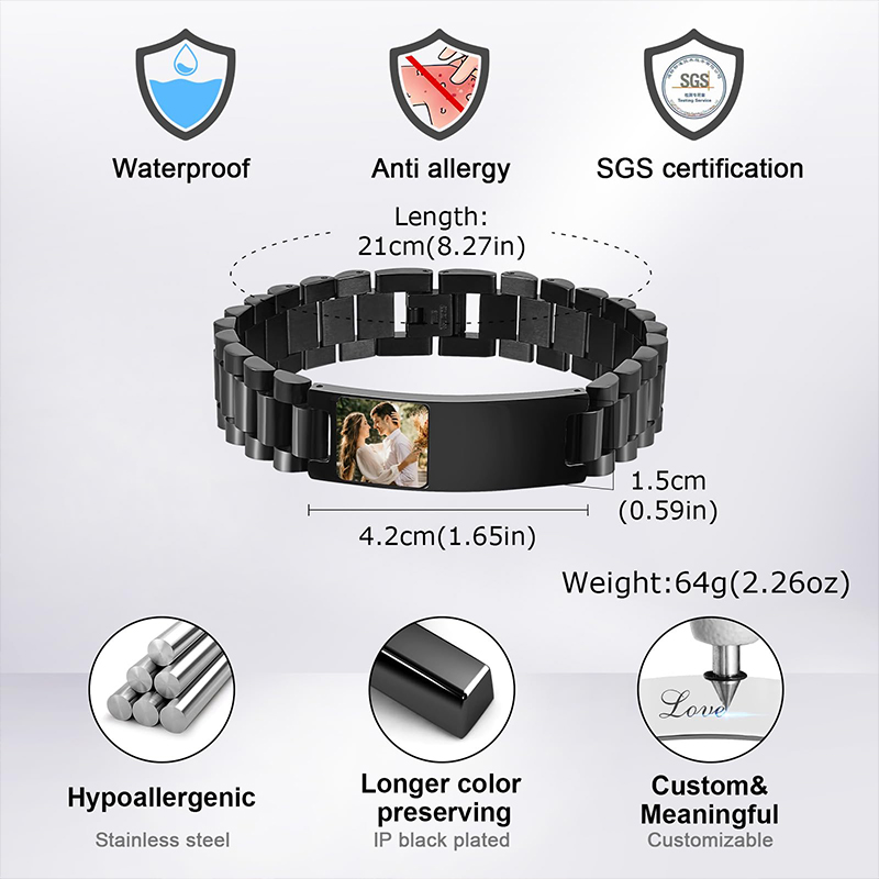 Bracelet de montre avec texte  - Fitness Tracker Band avis et prix