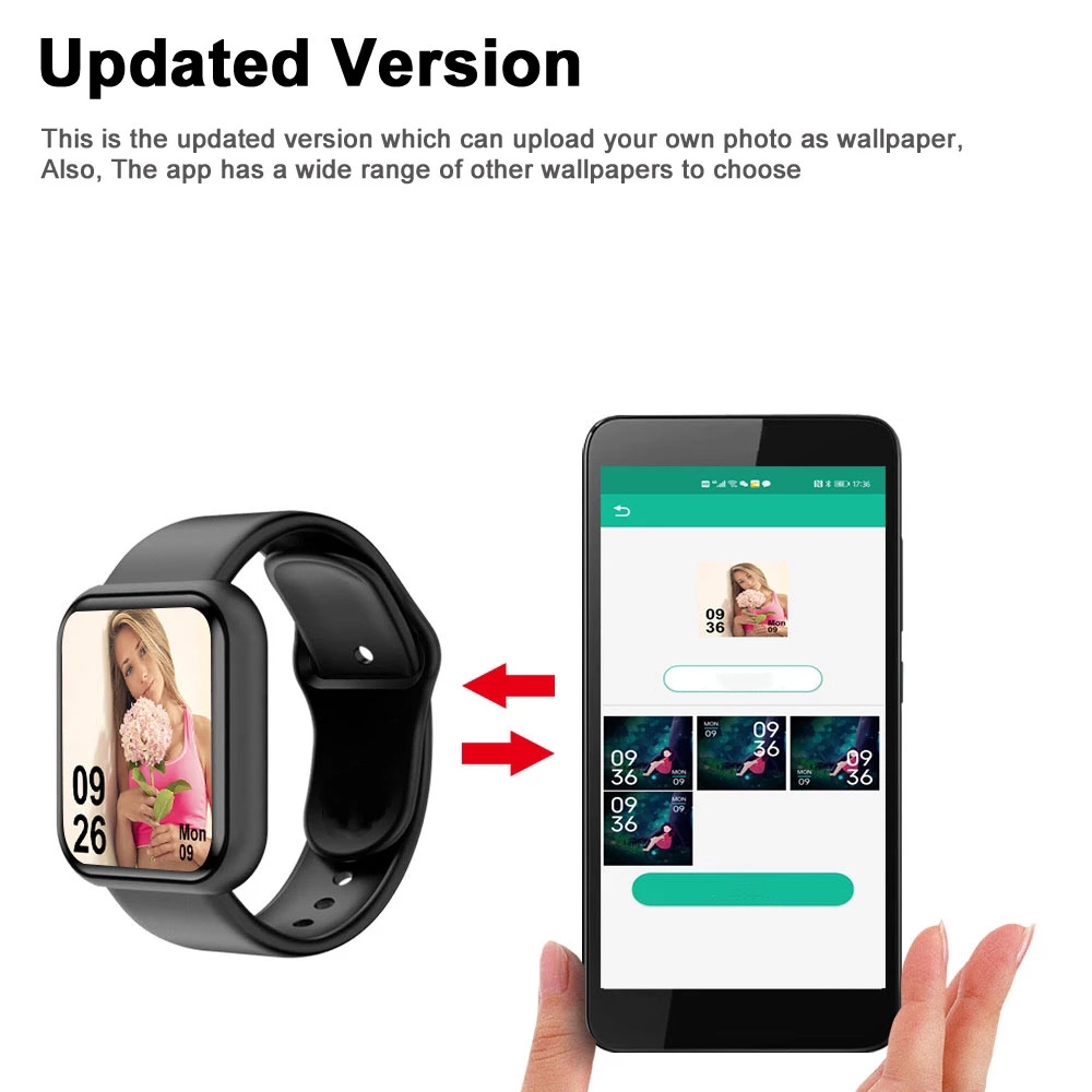Montre Connectée pour Homme et - Fitness Tracker Band avis et prix