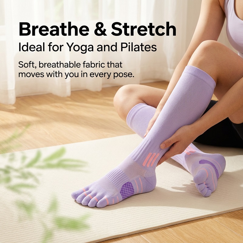 1/6 Paires de Chaussettes Long - Yoga & Fitness With Faye The Well Being Studio Abbots Langley Reviews avis et prix
