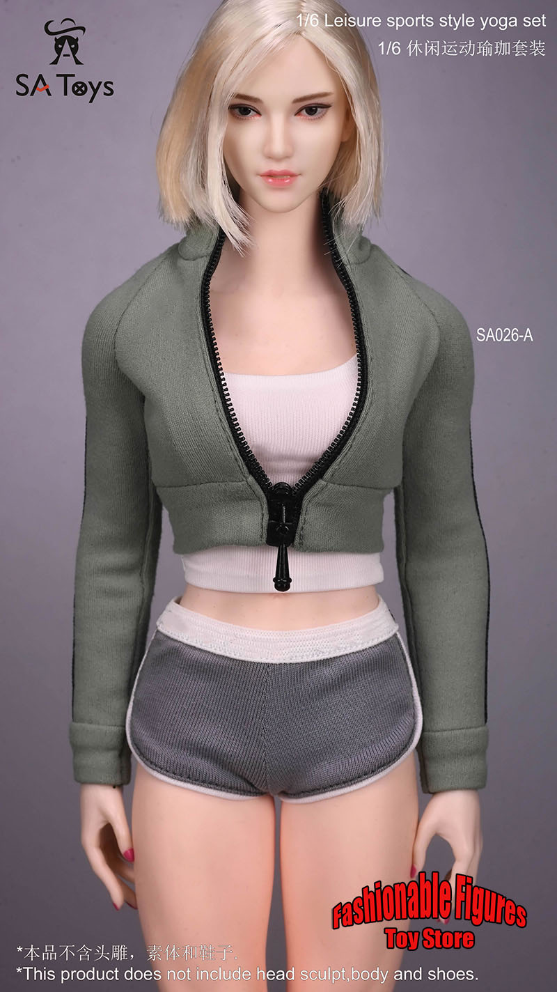 SAtoys 1/6 femmes soldat sport - Yoga Fitness First avis et prix