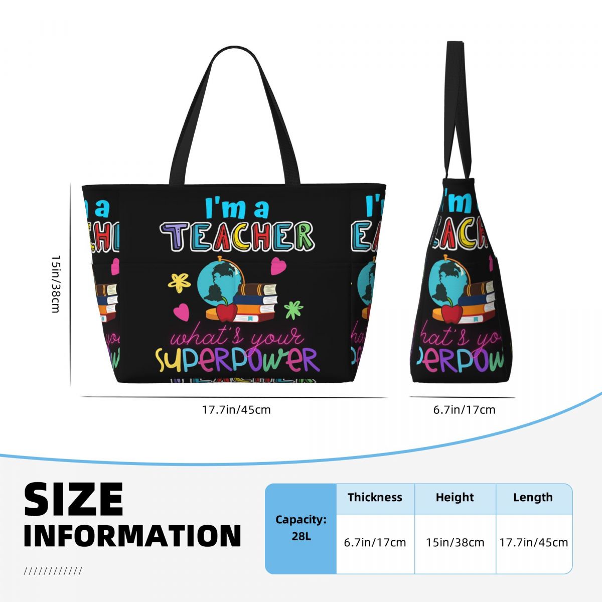 Sac fourre-tout de plage « I'm - Yoga Fitness Teacher avis et prix
