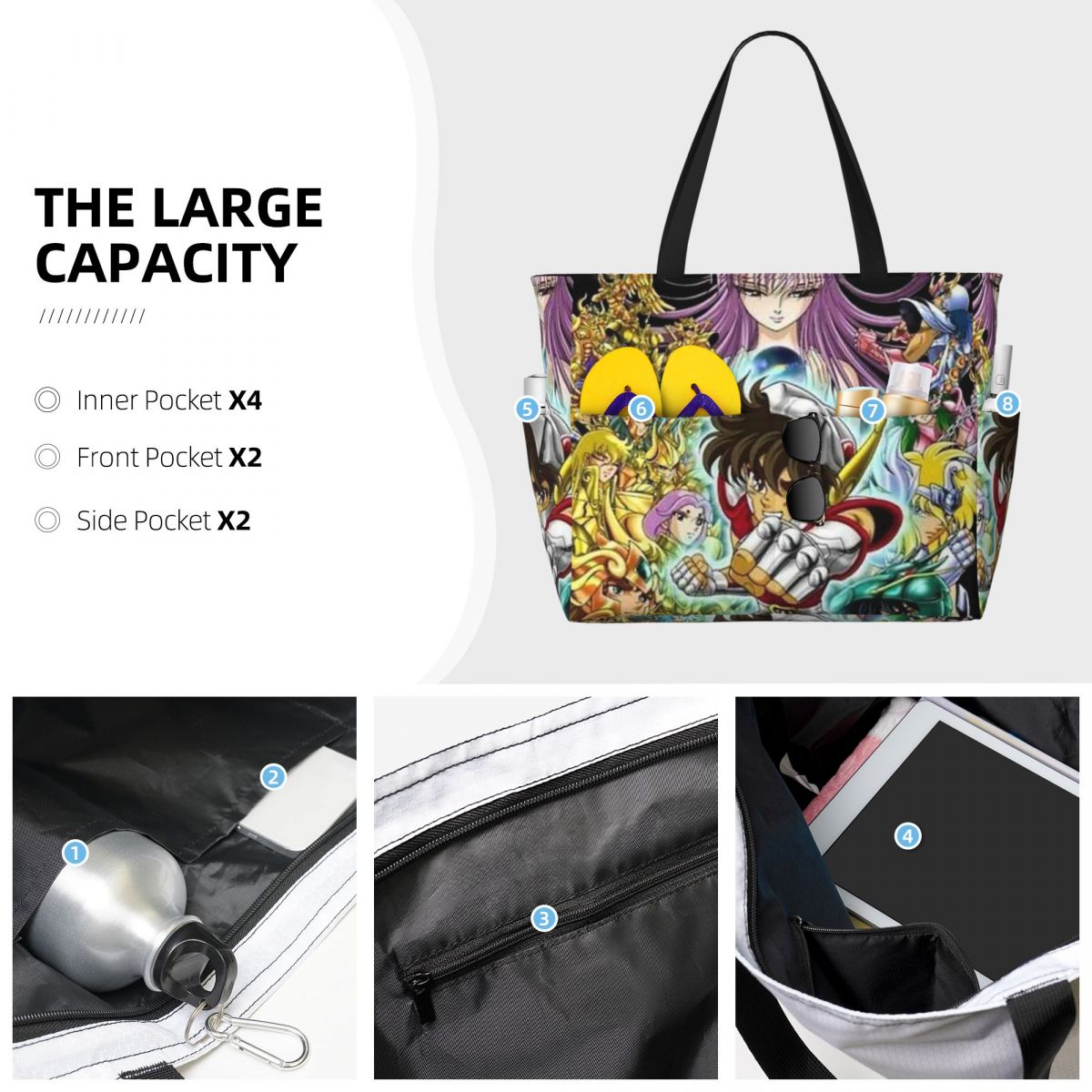 The Seiya Knights Merch (4) sa - Yoga Fitness Merch avis et prix