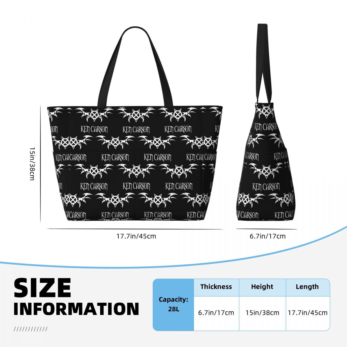 Sac fourre-tout de plage Ken C - Yoga Fitness Merch avis et prix