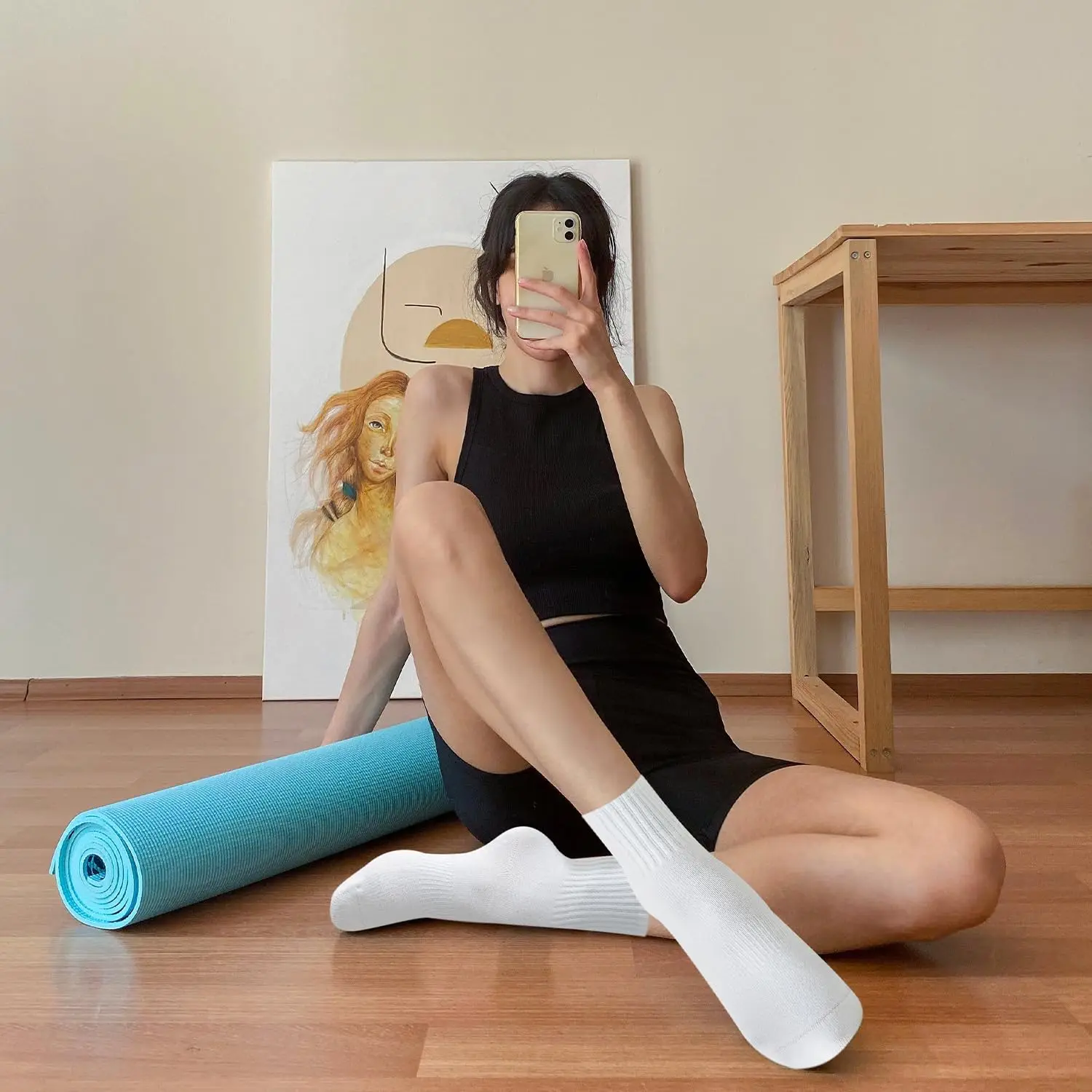 4 paires de chaussettes de yog - Yoga & Fitness With Faye The Well Being Studio Abbots Langley Reviews avis et prix