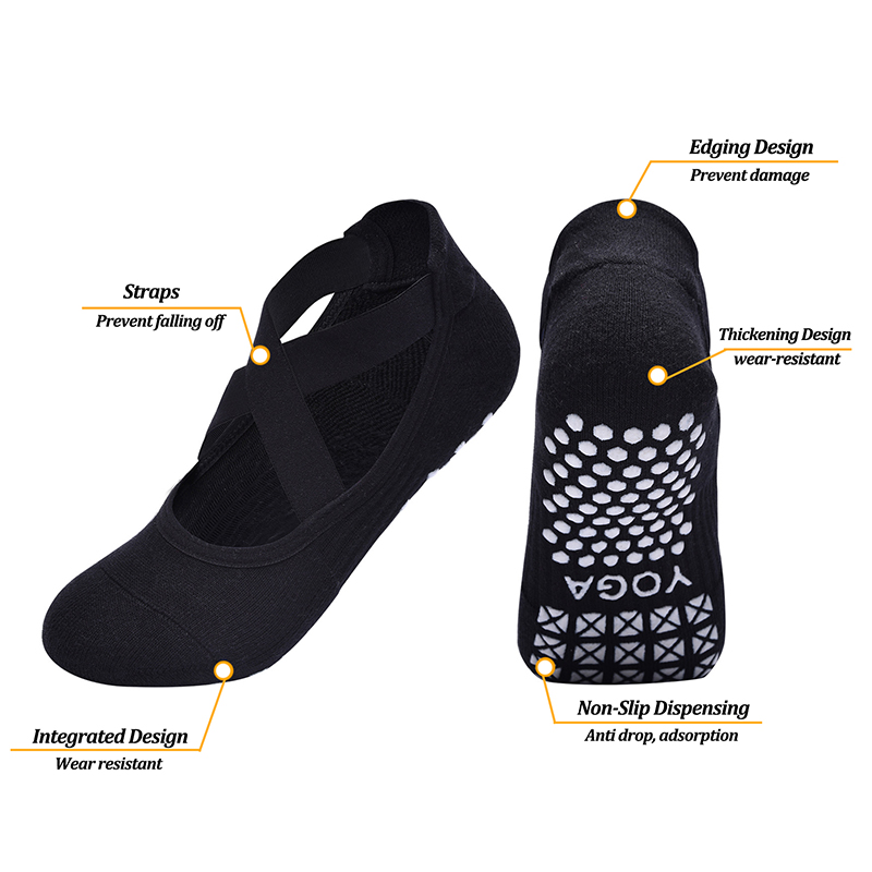 Chaussettes de yoga antidérapa - Yoga Dance & Fitness Center Llc avis et prix
