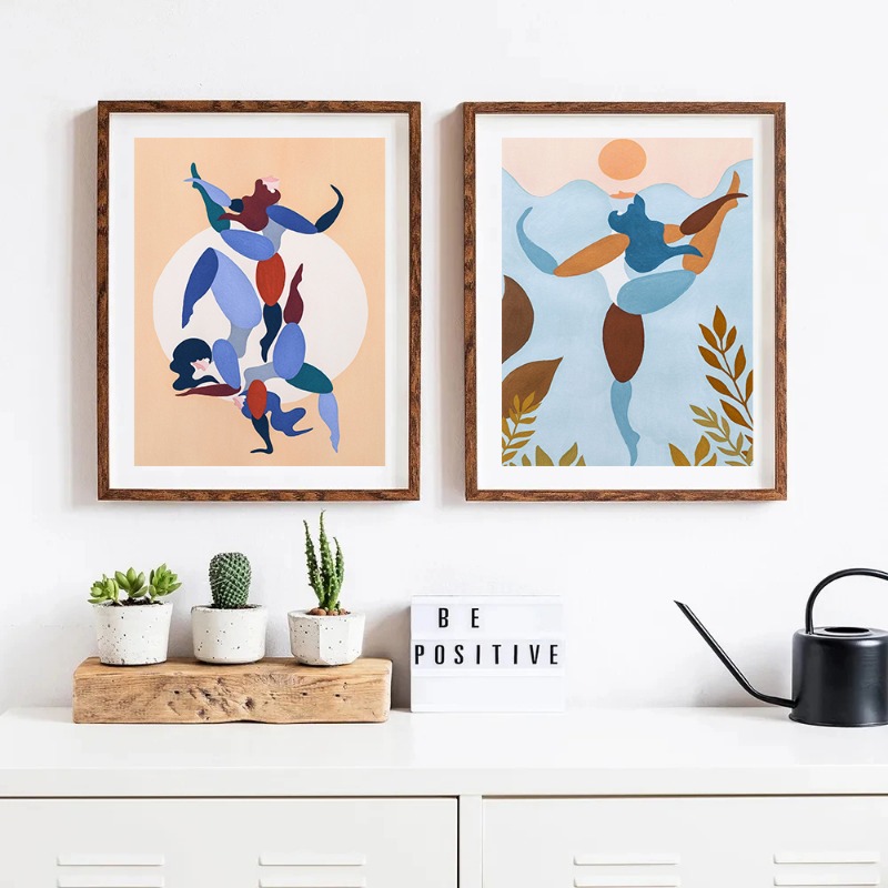 Affiche et impressions abstrai - Yoga Fitness Images avis et prix
