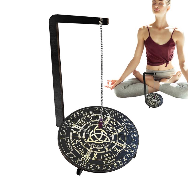 Présentoir à pendule en bois,  - Yoga Fitness Board avis et prix