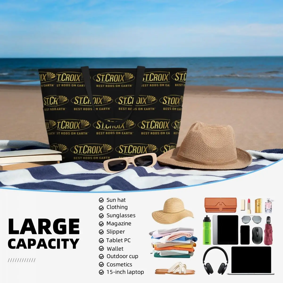 Sac fourre-tout de plage Life  - Yoga Fitness Merch avis et prix