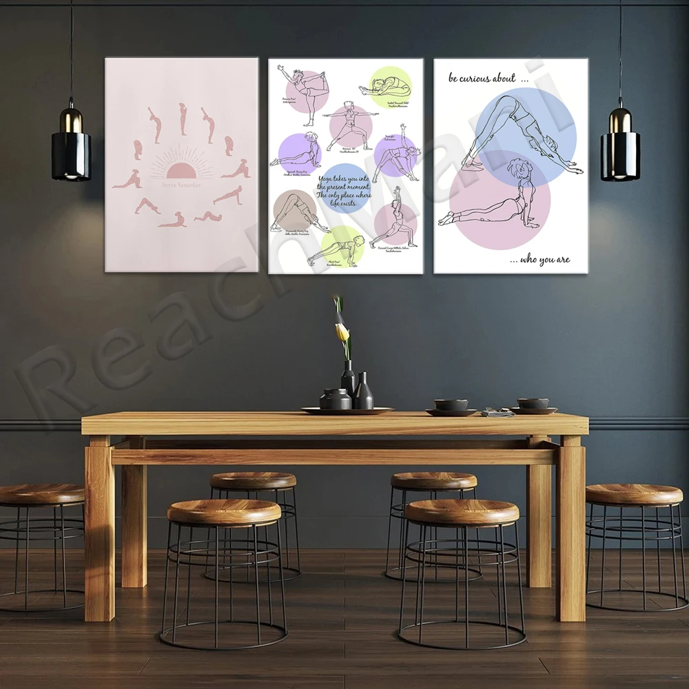 Affiche de yoga, curieux inspi - Yoga Fitness Images avis et prix