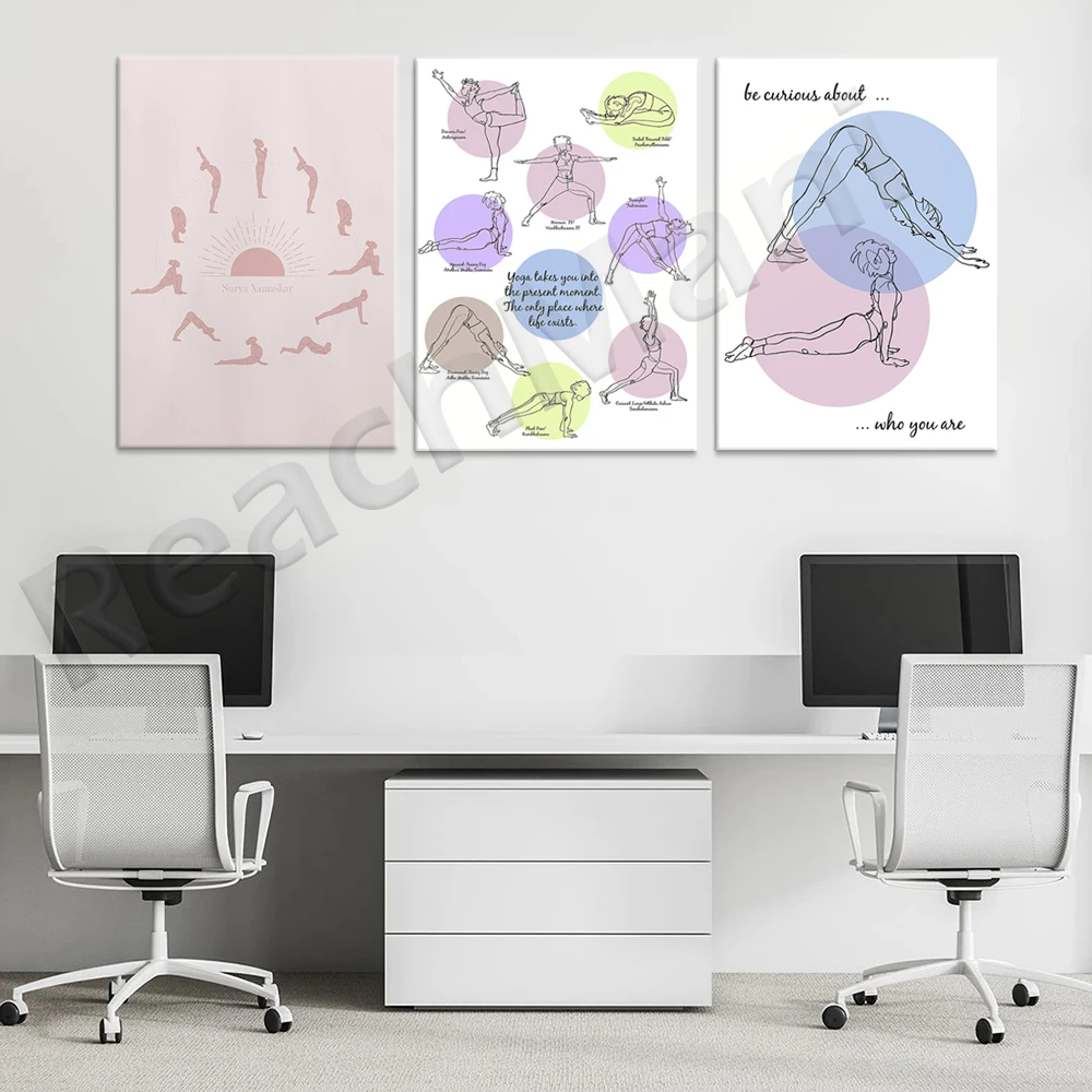 Affiche de yoga, curieux inspi - Yoga Fitness Images avis et prix