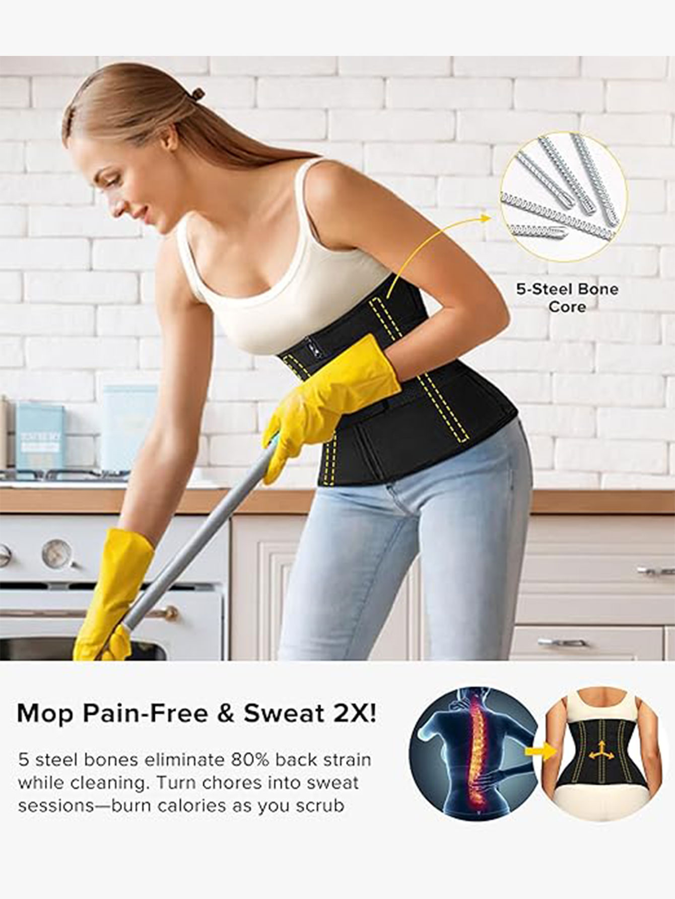 Ceinture de sudation pour femm - Waist Trainer Women avis et prix