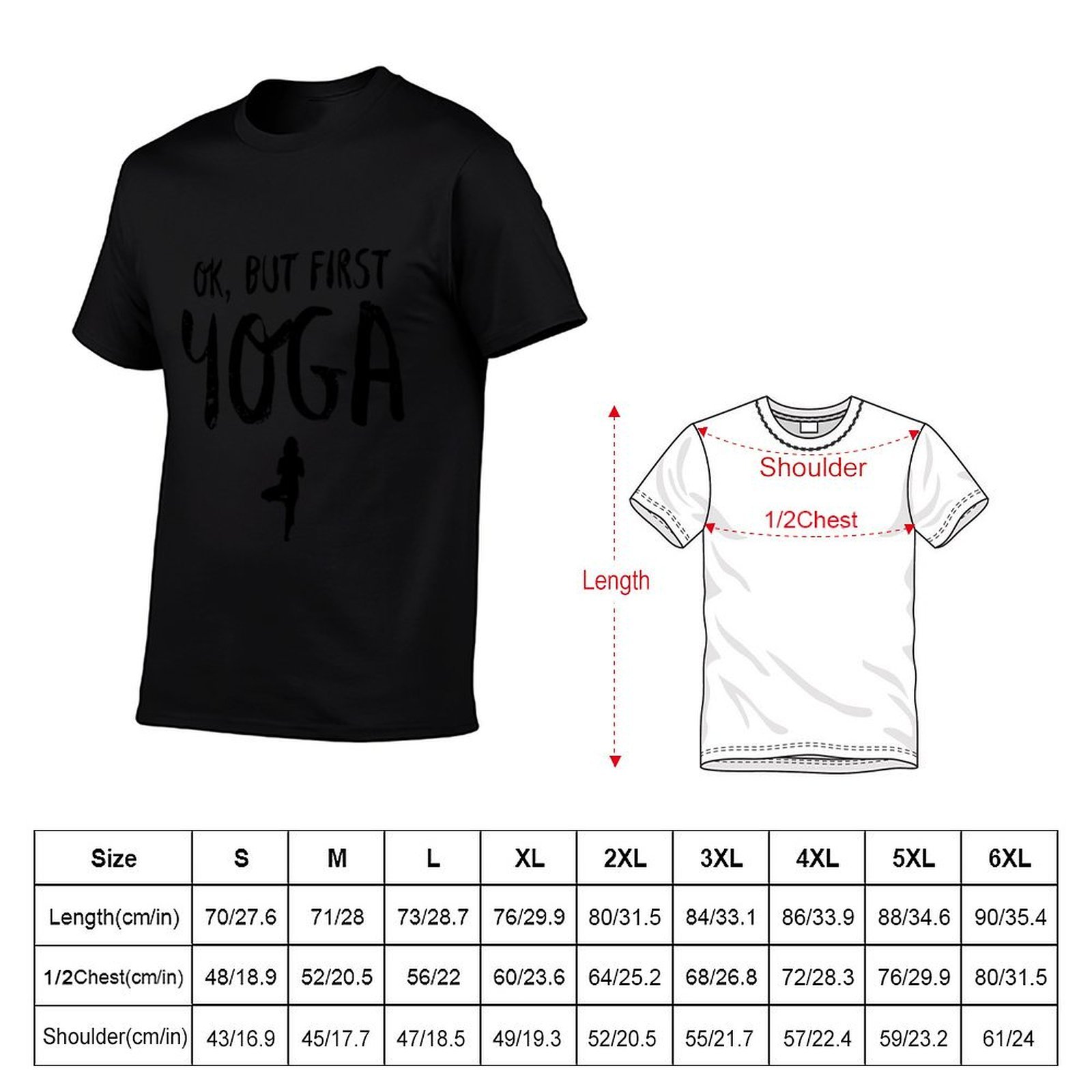 T-shirt décontracté pour amour - Yoga Fitness First avis et prix