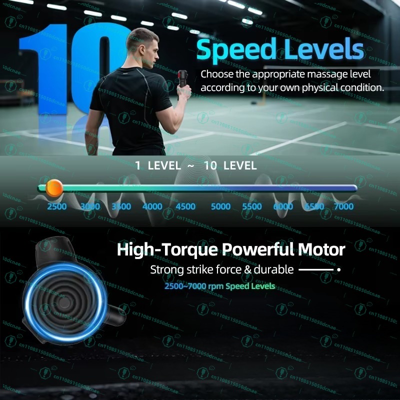 Masseur corporel professionnel - Vibration Massage Gun avis et prix